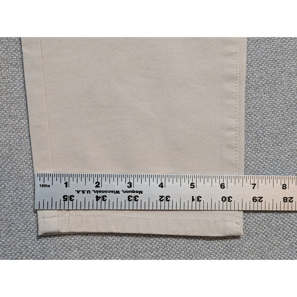 BONOBOS Men's 32x34 Beige Khaki Chinos Slim Taper Stretch Cotton Pants Office - Picture 9 of 13